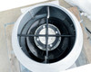 Fantech FKD 16XL Mixed Flow Inline Duct Fan Power Ventilator w/ Filter Hood 115V