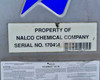 Nalco Chemical PE Lined A-240 T304 Stainless Steel Storage Tank ~100 Gallon