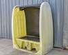 ULine H-6503 55 Gallon 2-Drum Spill Containment Shed w/Roll-Up Doors