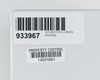 Asset label on unit — barcode 933967, description INCUBATOR CARBON DIOXIDE; Property Control label 14031661