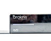 Araknis Networks logo and OvrC Enabled badge — close-up of front panel branding