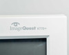 Hyundai ImageQuest V770+ CRT monitor front bezel close-up showing ImageQuest V770+ logo