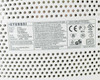 Hyundai ImageQuest V770+ CRT monitor rear label — Model V770+, Type C17R07072, Power 100-240V 1.5A 60/50Hz, Serial V772DA034J00438, Manufactured April 2003, Made in China