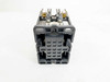 Square D 8910-DPA52 contactor – rear view showing load terminals 2T1 and 4T2 with copper contact blades