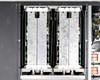 Eaton 9395-275 interior close-up showing dual power module assemblies with bus bar connections