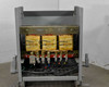 MGM Transformer AD370 – interior view with three-phase coil assembly, secondary terminal bus, and lead wiring