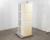 Best Power Axxium Pro 18kVA UPS — right-angle front/side view showing full tower height with modular bays and top LCD panel