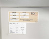 PDI PP13-4-1500-641 rating plate showing serial number 110-0668, model PP13-4-1500-641, manufacture date 10/00, 150 KVA, 480V/180A/3-phase input, 208/120V 416A 3-phase output, 250A input breaker, 225A output breaker