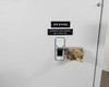 UPS Bypass panel – Maintenance Bypass Breaker label (MBB 3P 480VAC 175AT) and key interlock mechanism
