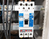 Close-up of MBB breaker – Cutler-Hammer JDB 35k 175A 3-pole maintenance bypass breaker