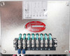 Interior component – Superior Interlock Corp relay panel, 120VAC, 8-position terminal strip