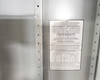 Siemens switchboard interior wiring instruction label – panel-mounted label showing conductor installation specs, torque requirements, and NEC compliance notes