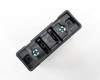 Cooper Bussmann TCFH100N fuse holder – top-down view showing internal fuse cavity with two terminal screws and fuse clip contacts visible