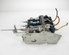 Allen Bradley 1494F-D60 disconnect switch — side profile view showing actuator spring, cable rod, and mounting bracket