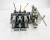Allen Bradley 1494F-D60 disconnect switch — front view showing three-pole body with JTD 40 fuses and cable actuator bracket