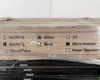 Close-up of LG original packaging box label showing NeON 2 and Micro Inverter options checked, Black frame selected
