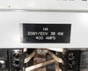 Panelboard bus plate label – HA, 208Y/120V 3Ø 4W, 400 AMPS engraved identification tag