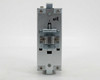 Allen Bradley 4983-DC120-05 surge protector — top view showing DIN rail clip and mounting spring mechanism