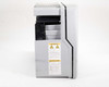 SMA Sunny Boy SB 3800-US-10 inverter – left side view showing open enclosure door with internal wiring compartment and warning label