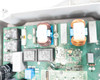 SMA Sunny Boy SB 3800-US-10 — close-up of filter inductor section showing two toroidal copper-wound inductors and associated relays