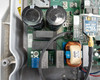 SMA Sunny Boy SB 3800-US-10 — close-up of upper PCB corner showing XBee PRO 825 wireless module, large electrolytic capacitors, and additional inductors