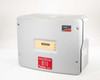 SMA Sunny Boy SB 3800-US-10 solar inverter — front view showing LCD display, SMA logo, and SolarCity DC disconnect warning label