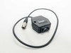 Pulnix SC-745 Camera Shuttle Controller Cable – top view showing compact black housing and attached Hirose-style circular connector