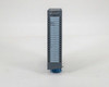 Siemens 6ES7521-1BL00-0AB0 S7-1500 digital input module – straight-on front view showing terminal label strips and status LEDs