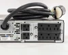APC SMX2200RMLV2U rear outlet panel close-up showing Group 1, Group 2, and Group 3 managed outlet groupings