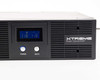 Xtreme Power Conversion V80-1500 UPS – close-up of front LCD display showing 116V input and output readings