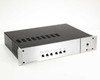 Leon L3-1K Subwoofer Amplifier angled left front view showing full chassis and rack mount ears