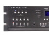 Anthem AVM 50V front panel left-section close-up showing source selector buttons, zone controls, and headphone jack