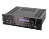 Anthem AVM 50V A/V preamp processor — front panel three-quarter view showing controls and LCD display