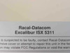 Racal-Datacom Excalibur T1 DSU CSU Multiplexer pn 15-31A1001101A - No AC Adapter