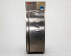 LabRepCo LABLD-25-SDSS Futura Plus+ lab refrigerator — straight-on front view showing stainless door, LABRepCo logo, and blue digital controller panel