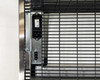 Interior power entry panel of LabRepCo LABLD-25-SDSS showing IEC-style AC inlet and rocker on/off switch mounted to interior wall