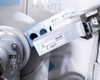 Philips-branded optics slit/monochromator component on X'Pert Pro goniometer arm — label visible