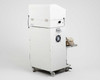 Fuji VG-400C-10W rear view showing upper and lower cabinet sections, two cooling fans, ventilation louvers, and side shelf with accessories