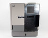 Nova Biomedical BioProfile 100 Plus – rear view showing bare metal back panel, ventilation grille, rating label, and heat sink assembly