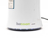 Biocision ThawSTAR CFT2 – lower body detail showing Biocision E043 label and blue LED base illumination ring
