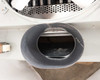 Modine PD400AA0181 – close-up of oval vent connector outlet opening showing interior of flue passage