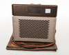 ACT Quantum Q6-48-240-480 48V forklift battery charger – front and left side view with output cable