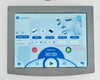 Lumenis NuEra Tight touchscreen showing not-assisted mode with time, set temp, and live temp controls