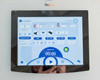 Lumenis NuEra Tight touchscreen showing assisted mode with microcirculation treatment selected for breast area