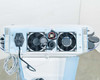 Lumenis NuEra Tight – rear top panel view showing dual cooling fans, LAN port, USB port, and power connection