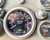 AM General M1152 HMMWV odometer reading 4,721 miles on dashboard cluster