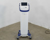Pollogen Legend+ front-facing view showing Pollogen and Lumenis branding logos on white console body