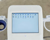Pollogen Legend+ touchscreen showing Windows Embedded CE program menu with multiple application icons