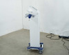 Pollogen Legend+ right-side profile view with single applicator arm extended and applicator attached