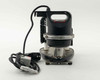 Fisher Scientific FS-100 Labware Washer rear view showing motor housing, stainless steel clamp band, and power cord